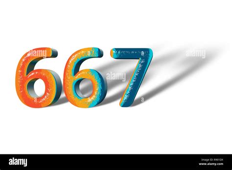 3D Lotto Number: 667 .